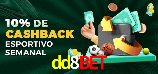10% de bônus de cashback na dd8bet